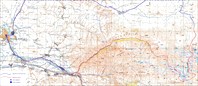 Обзорная карта региона с указанием маршрута